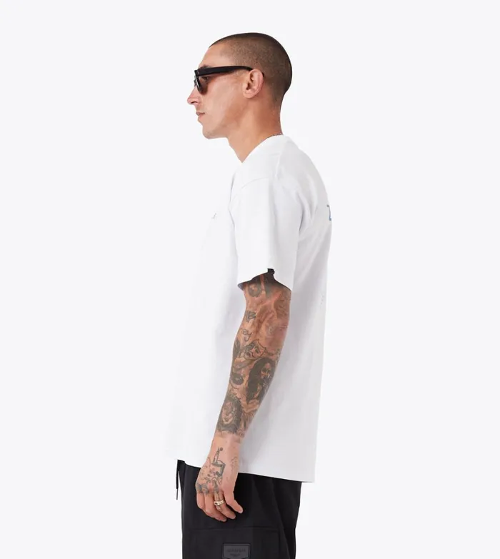 Zanerobe Tees and Tanks Men Rainbow Box Tee White