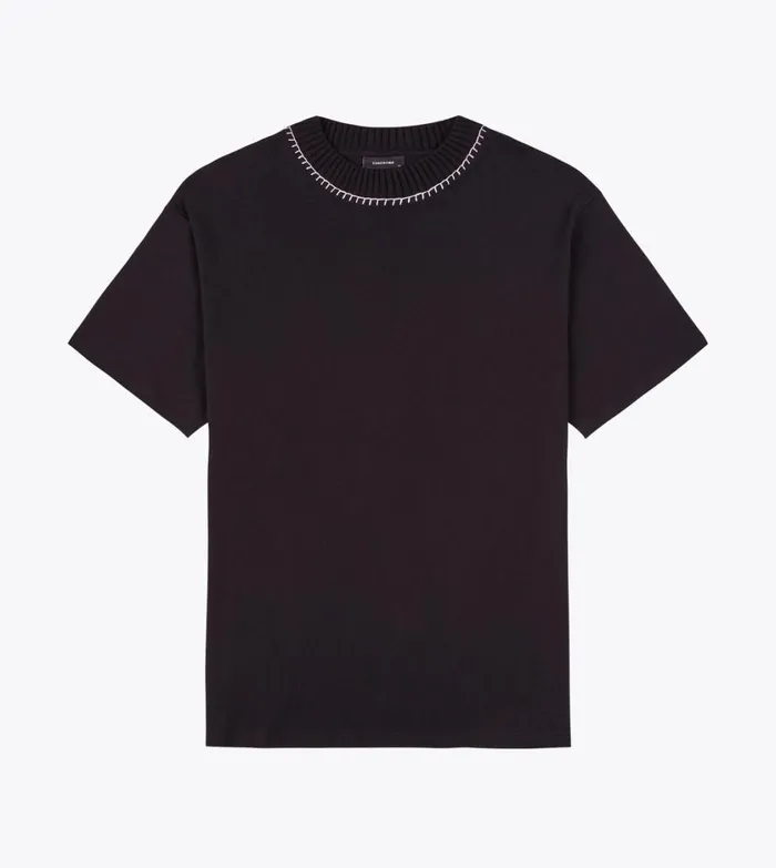 Zanerobe Tees and Tanks Men Stitched Lounge Tee Black